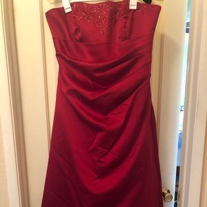 David’s Bridal Ball Gown